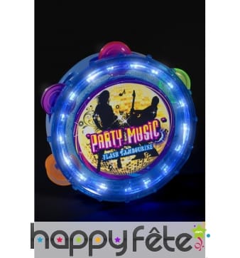 Tambourin lumineux musique