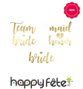 Tatouages Team bride