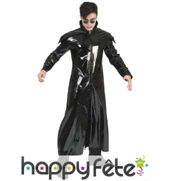 Veste de néo en simili cuir