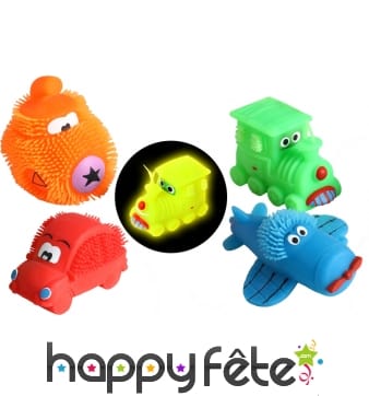 Vehicule hérisson lumineux