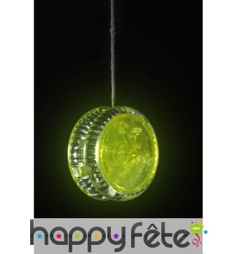 Yoyo lumineux jaune