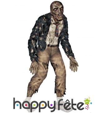 Zombie articulé en carton taille réelle 1m80