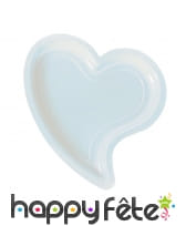 12 assiettes en forme de coeur, image 3