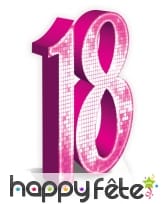 18 ans ou 21 ans géant, en carton plat, image 1