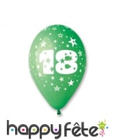 10 Ballons anniversaire age, image 12