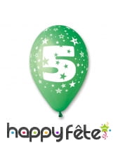 10 Ballons anniversaire age, image 6