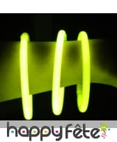 100 bracelets bleu lumineux d'ambiance, image 4