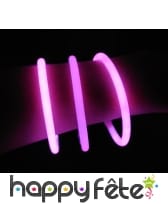 100 bracelets bleu lumineux d'ambiance, image 5