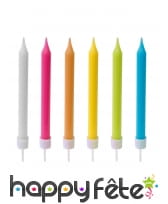 10 Bougies d'anniversaire de 8cm, image 1