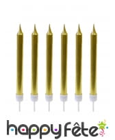 10 Bougies d'anniversaire de 8cm, image 3