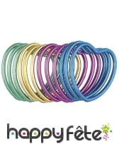 12 Bracelets en forme de coeur