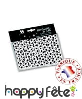 150 confettis de table ballons de foot, image 1