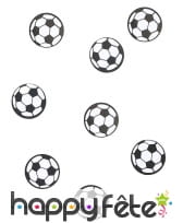 150 confettis de table ballons de foot, image 2