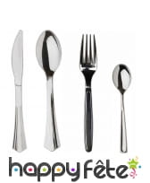 10 couverts imitation inox