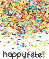 100gr de confettis fluo multicolores