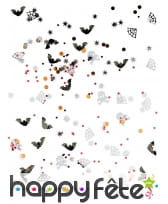 14gr de confettis pour table de Halloween, image 1