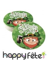 10 dessous de verre Saint Patrick