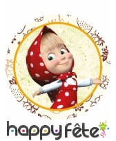 12 Décos Masha et Michka pour biscuits de 6 cm, image 2