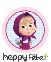 12 Décos Masha et Michka pour biscuits de 6 cm, image 5