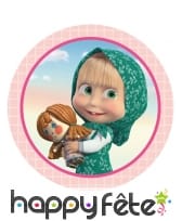 12 Décos Masha et Michka pour biscuits de 6 cm, image 6