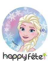 12 Décos pour biscuits La Reine des Neiges de 6 cm, image 1