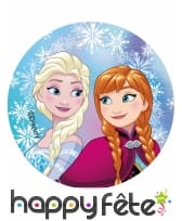 12 Décos pour biscuits La Reine des Neiges de 6 cm, image 3