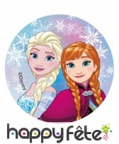 12 Décos pour biscuits La Reine des Neiges de 6 cm, image 4