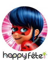 12 Décos pour biscuits Ladybug de 6 cm en sucre, image 1