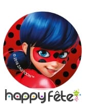 12 Décos pour biscuits Ladybug de 6 cm en sucre, image 2