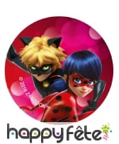 12 Décos pour biscuits Ladybug de 6 cm en sucre, image 3