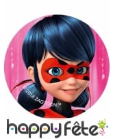 12 Décos pour biscuits Ladybug de 6 cm en sucre, image 4
