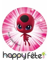12 Décos pour biscuits Ladybug de 6 cm en sucre, image 6