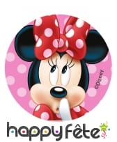 12 Décos pour biscuits Minnie de 6 cm en amidon, image 5