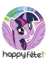 12 Décos pour biscuits My Little Pony, 6 cm, sucre, image 1