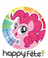 12 Décos pour biscuits My Little Pony, 6 cm, sucre, image 4