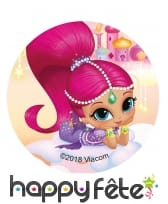 12 Décos Shimmer and Shine pour biscuits de 6 cm, image 1