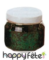 100 gr paillettes étoiles alu vert (4.5 mm)