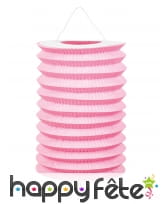 12 Lampions cylindriques de 20cm, image 1