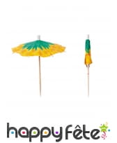 12 parasols à cocktail de 10 cm