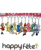 12 porte clefs animaux