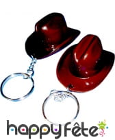 12 porte clefs cowboy