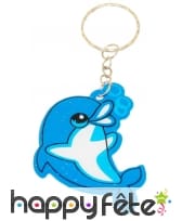 12 porte clefs dauphin brillant