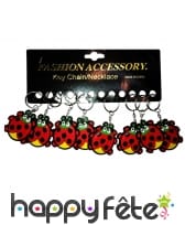 12 porte clés coccinelle