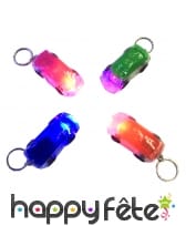 12 porte clés voitures lumineuses