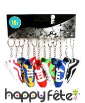 12 portes clés chaussures de foot