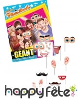 12 photobooth parties du visage géantes