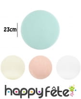 10 ronds de tulles de 23cm