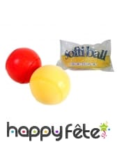 2 balles en mousse de 7cm