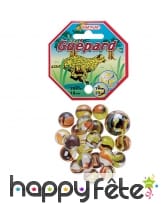 20 Billes guépard avec calot