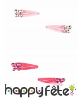 2 Barrettes papillon pour enfant